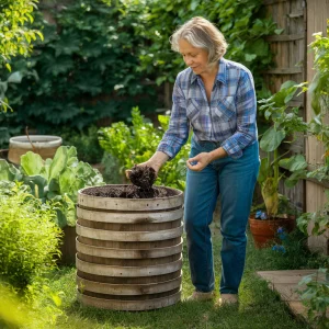 composting garden