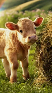 cute baby cow