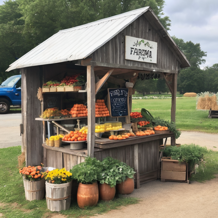 9 Homestead Farmstand Ideas (with Pictures) - Gardening Olivia