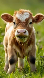 cute baby cow