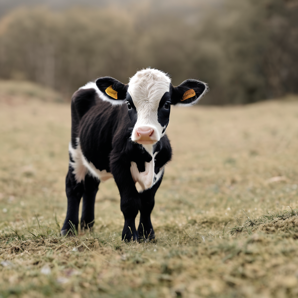 cute baby cow