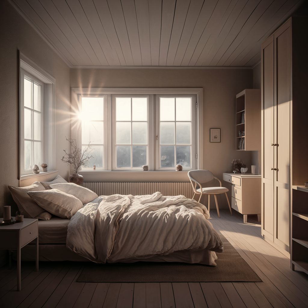 Minimalist bedroom