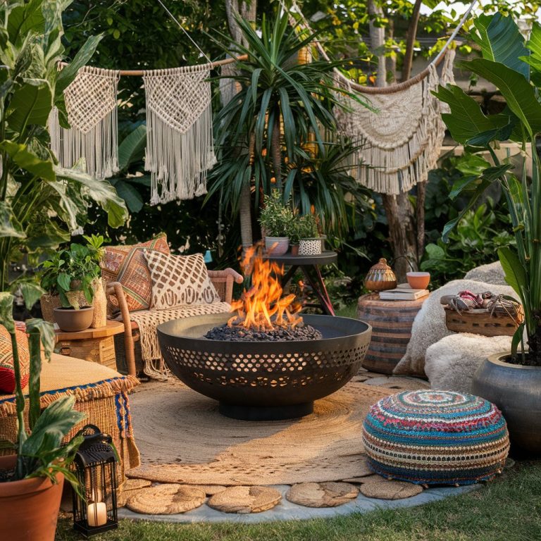 7 Backyard Oasis Design and Layout Ideas with Firepits – Gardening Olivia