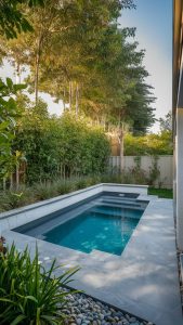 inground pool for small backyard